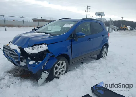 2021 Ford Ecosport Se z USA, uszkodzony, nr VIN MAJ6S3GL3MC424319
